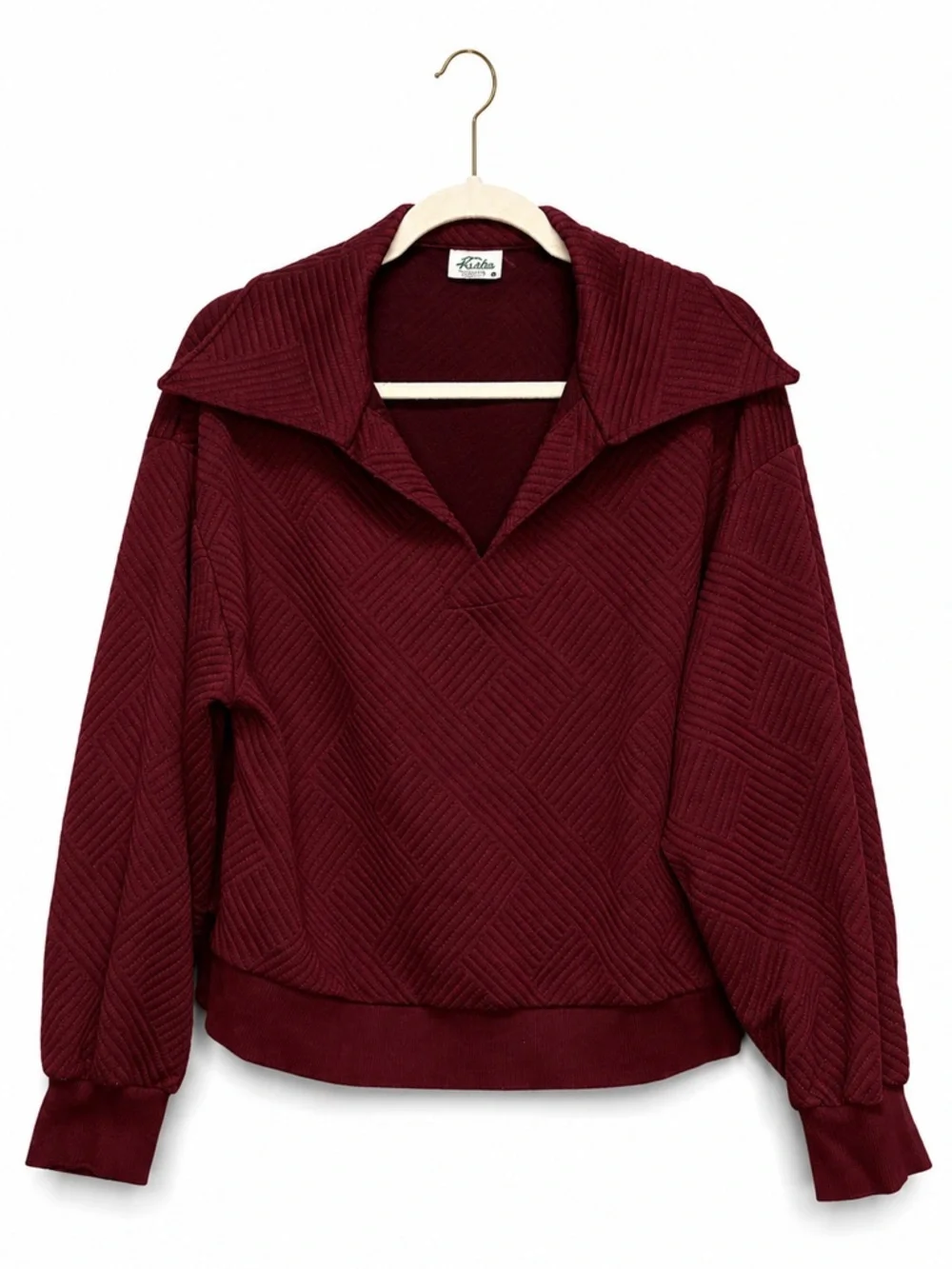 New In Maroon Matching Lounge Set